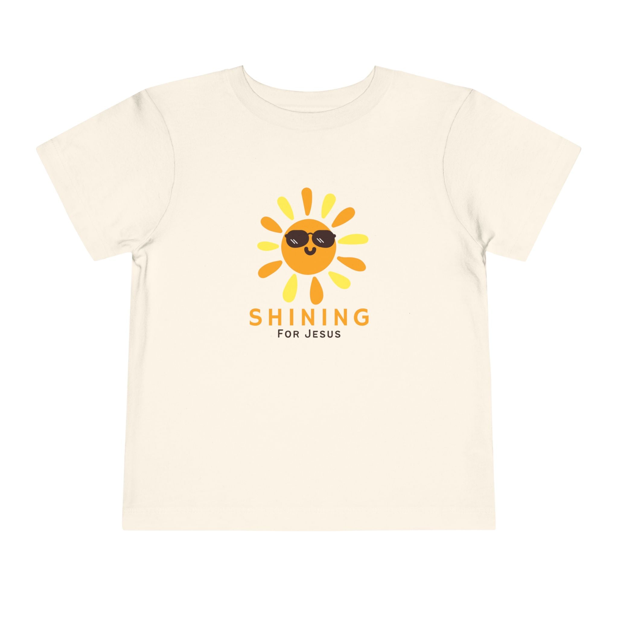 Toddler Tee — Shining for Jesus Shirt