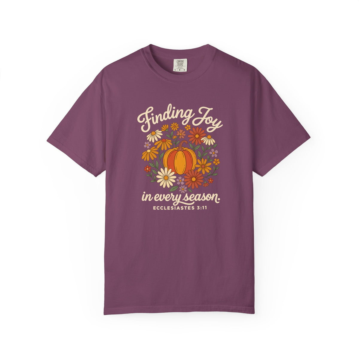 Finding Joy in Every Season Comfort Colors T-Shirt