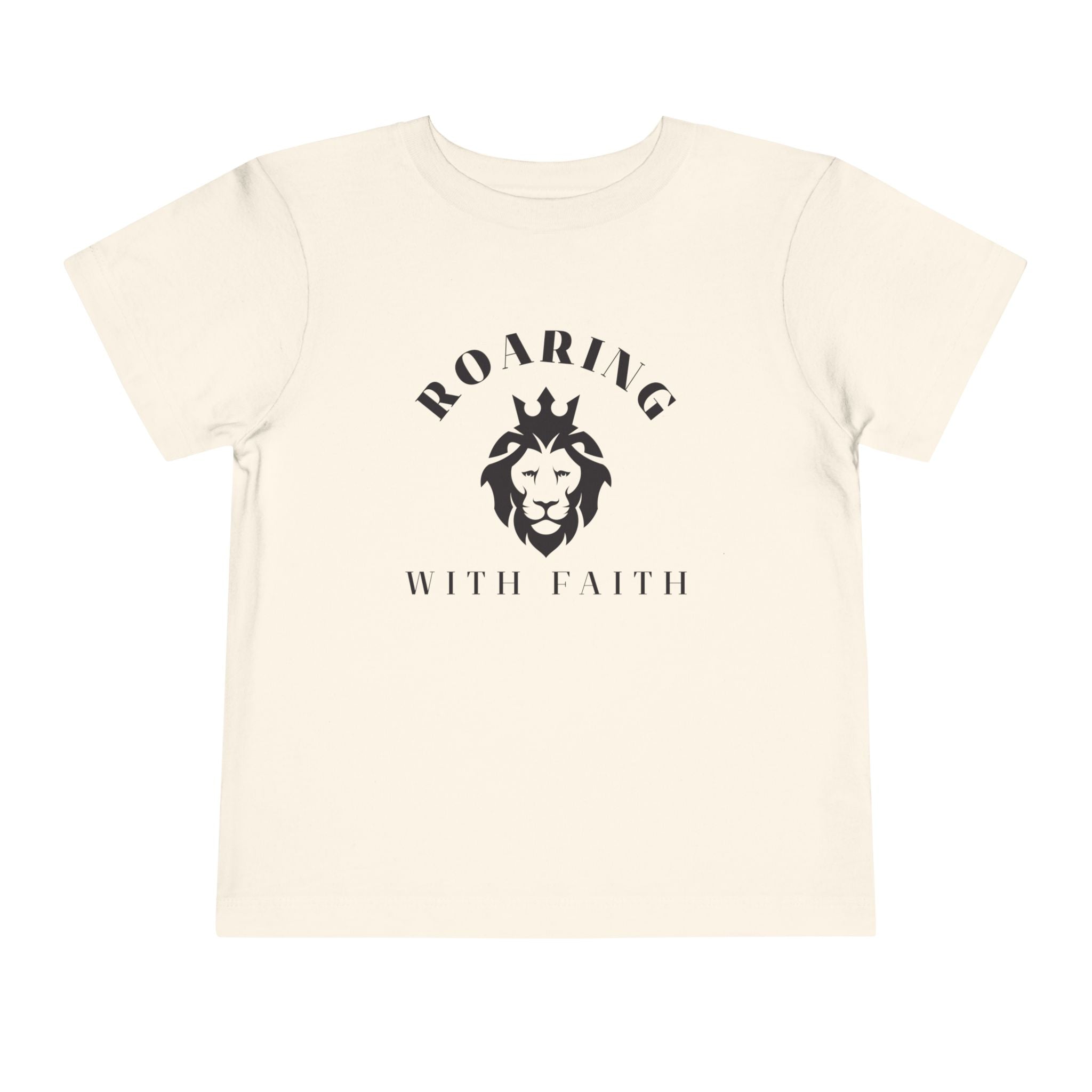 Toddler Tee — Roaring With Faith Shirt