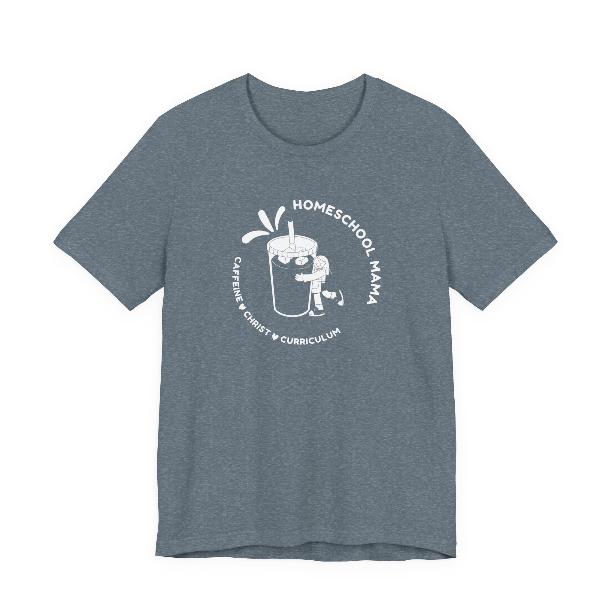 Homeschool Mama: Caffeine * Christ * Curriculum Tshirt