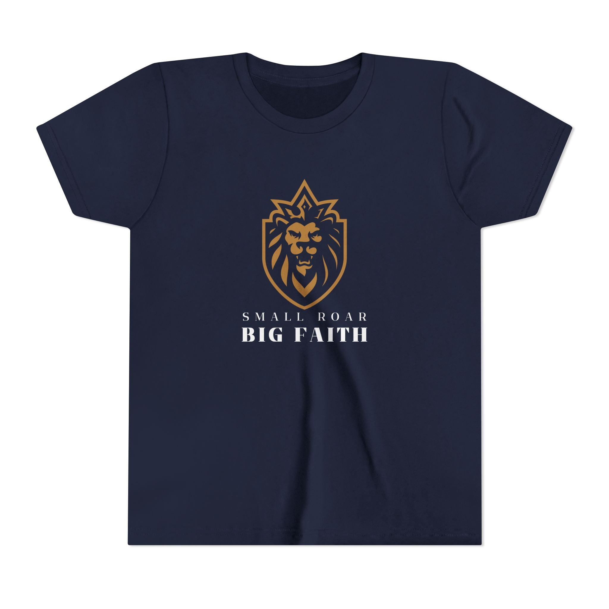 Youth Tee — Small Roar Big Faith Shirt