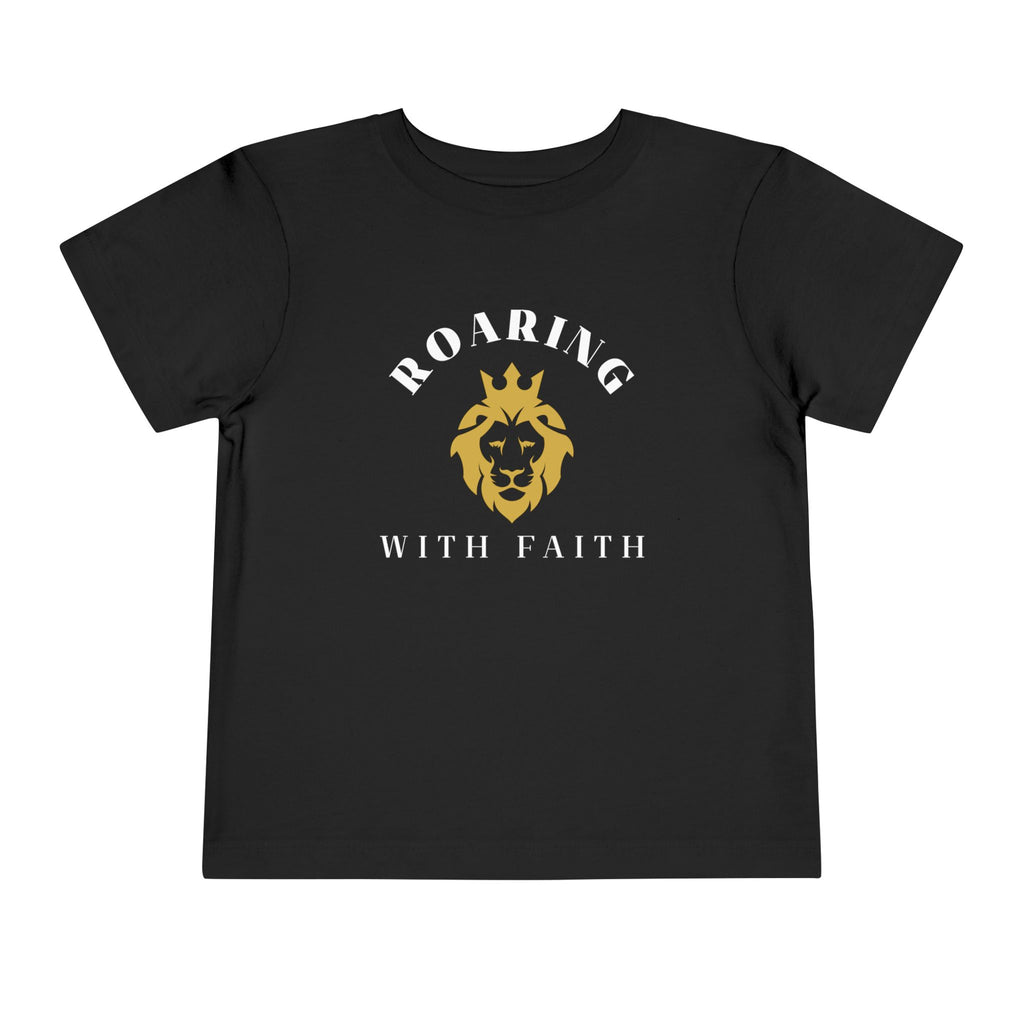 Toddler Tee — Roaring With Faith Shirt