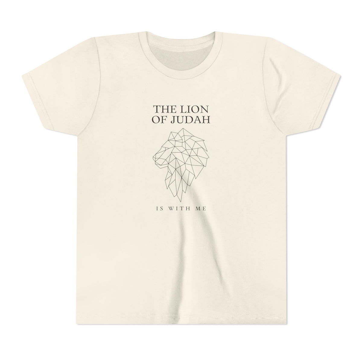 Youth Tee — The Lion of Judah is With Me Shirt