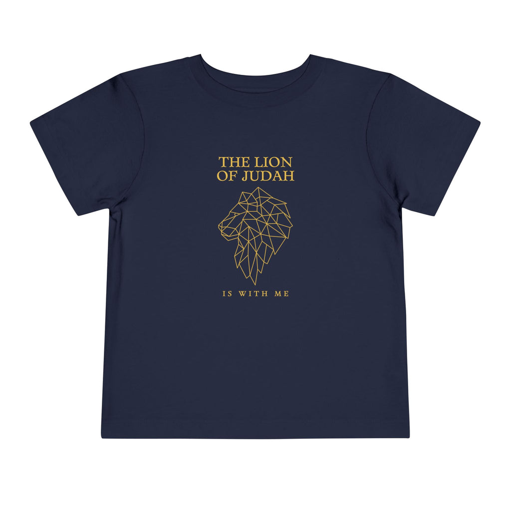 Toddler Tee — The Lion of Judah is With Me Shirt