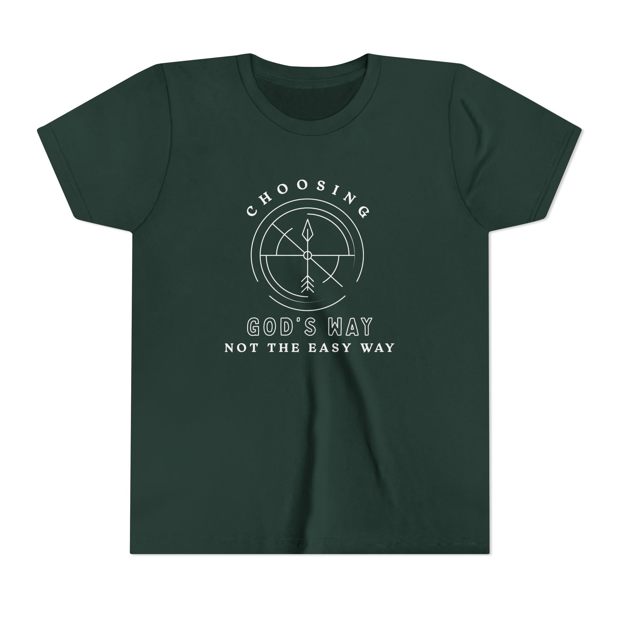 Youth Tee — Choosing God's Way, Not the Easy Way Shirt