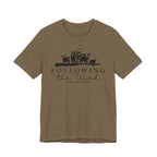 Following the Word, Not the Herd Cow Tshirt