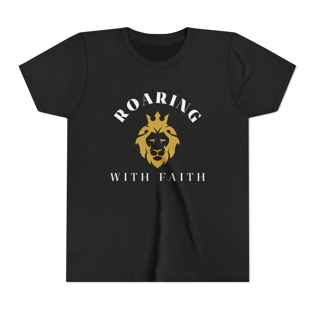Youth Tee — Roaring With Faith Shirt