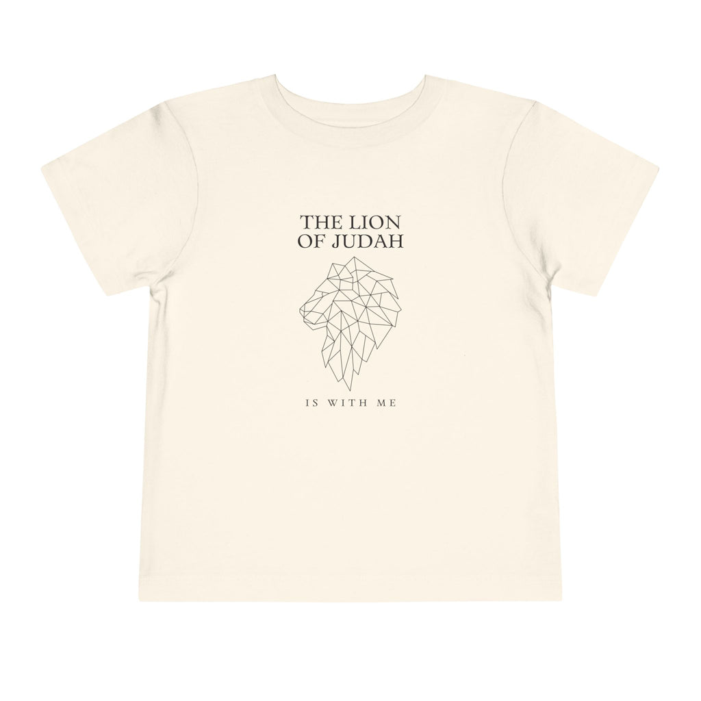 Toddler Tee — The Lion of Judah is With Me Shirt
