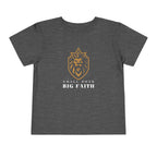 Toddler Tee — 'Small Roar Big Faith' Lion Shirt