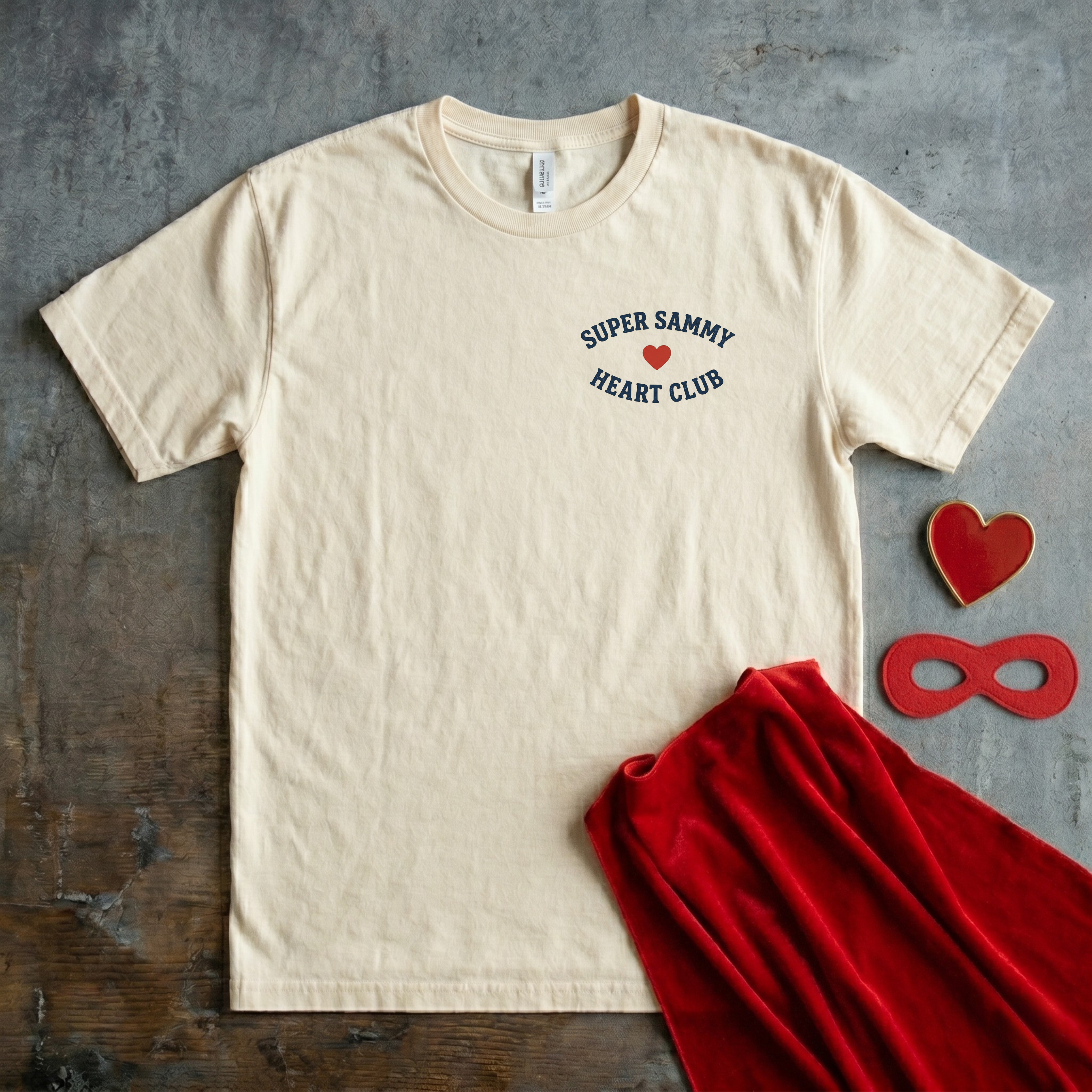 Giants Are for Slaying Tee — Super Sammy Heart Club T-Shirt