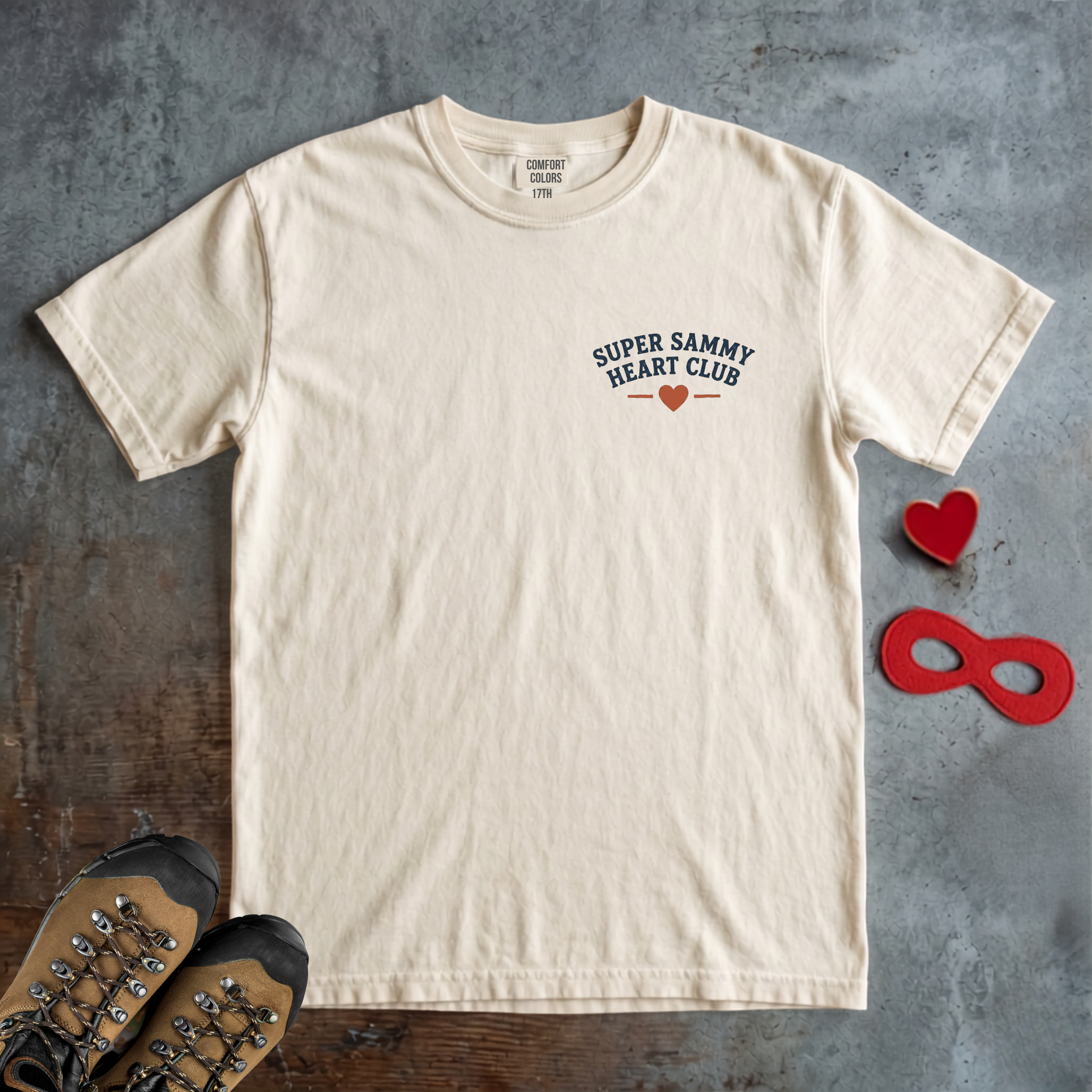 Youth T-shirt - Super Sammy Heart Club "Take It Fun" Hike